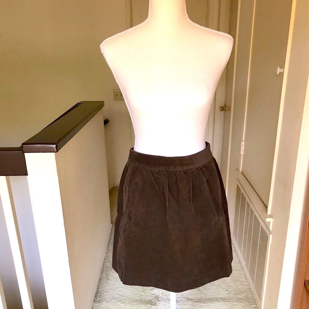 J.Crew corduroy skirt